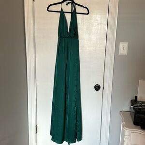 SHEIN long dress - size XS (fits like a small) green